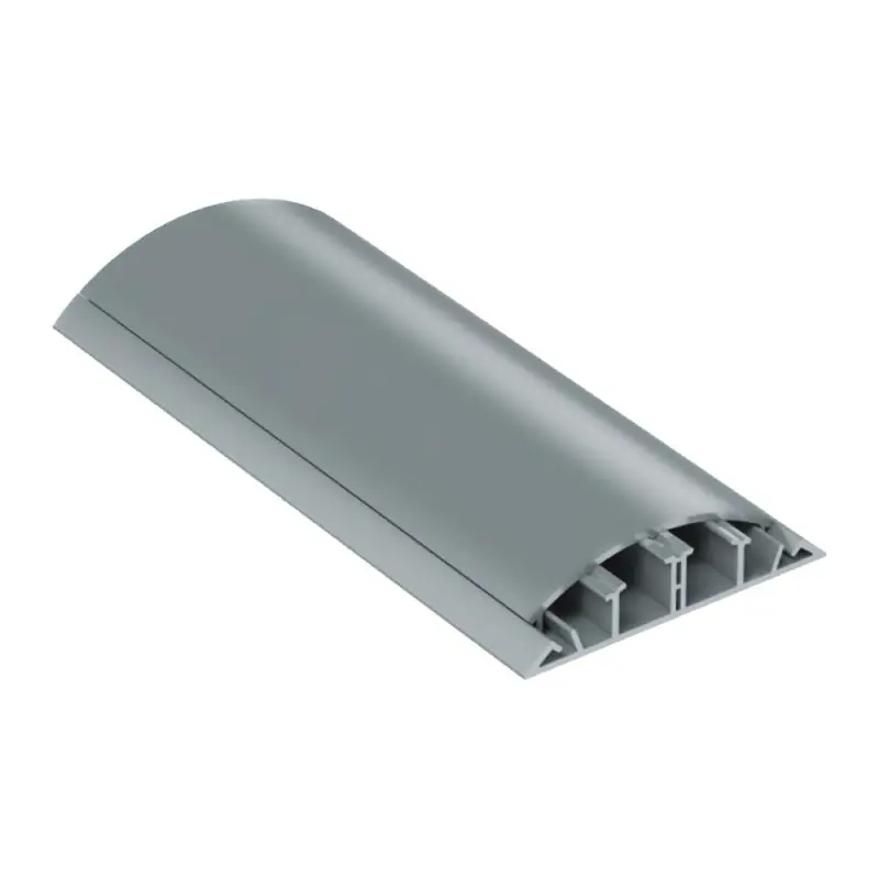 Canal cablu 2 metri pentru podea PVC gri, ignifug, Rocast Preț mic