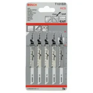 Set pânze Bosch pentru ferăstrău vertical T 101 BR 5buc 2 608 630 014 Ieftin