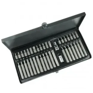 Trusa de chei bit-uri Hex/Torx/XZN 3/8" & 1/2", 40 buc, Dedra Reducere specială