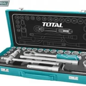 Trusa de chei tubulare 1/2 cu antrenor 24 piese (INDUSTRIAL) Plată securizată