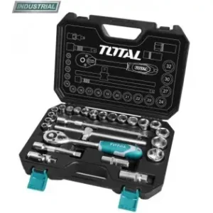 Cel mai vândut Trusa de chei tubulare 1/2 cu antrenor 25 piese (INDUSTRIAL)