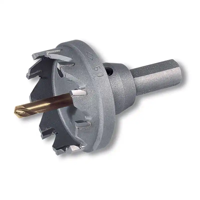 Reduceri Clopote de gaurire de precizie, rectificate, de suprafata, cu muchii din carbura de wolfram - cu burghiu de centrare, RUKO