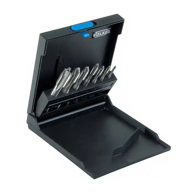 Popular Set 7 tarozi de masina universali, scurti, pentru gauri strapunse, HSS-E, forma A, filet D, VOLKEL