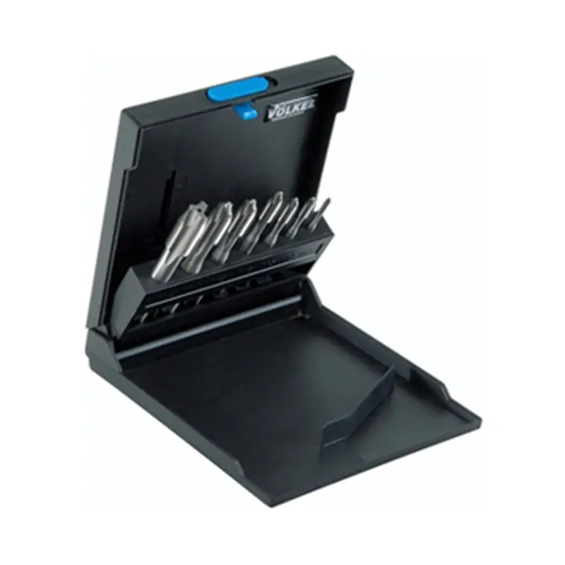 Set 7 tarozi de masina universali, scurti, HSS-E, forma C, filet dreapta, pentru gauri strapunse si infundate, VOLKEL Ultima șansă