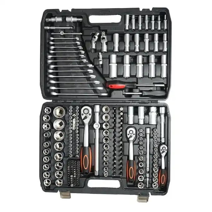 Ofertă Set trusa chei 216 piese, tubulare 1/4", 3/8", 1/2", combinatii si biti, Campion CMP1646