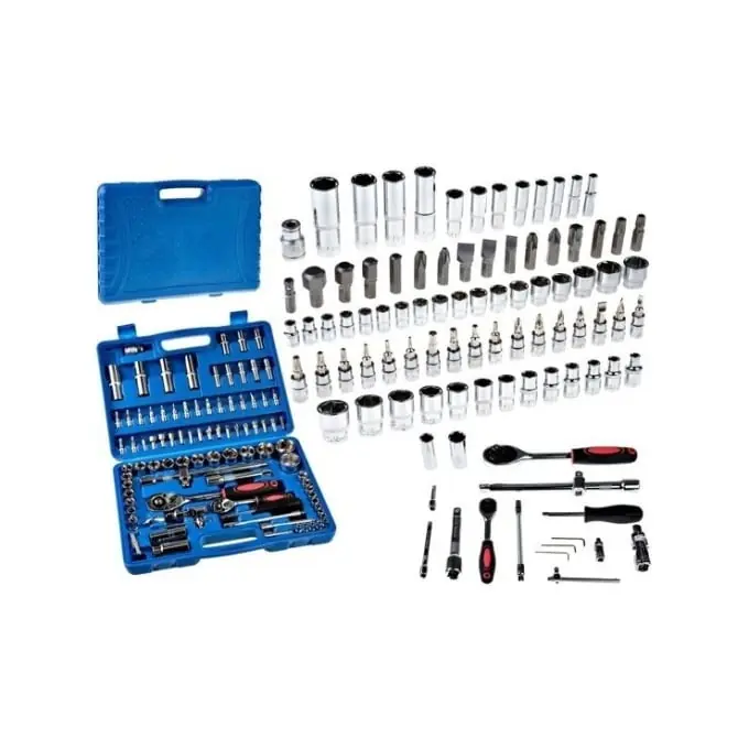 Set trusa chei 94 piese, tubulare 1/4" si 1/2", biti, prelungitoare, Campion CMP1443 Ofertă de sezon