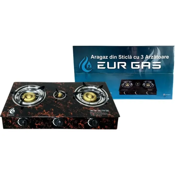 Nu rata Aragaz Exterior EurGas Sticla 3 Q 2.6 kW B4015