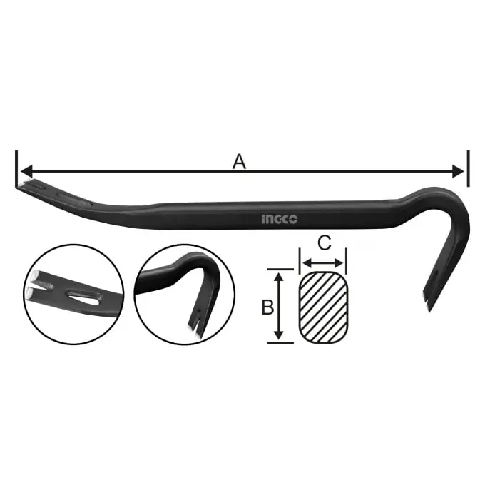 Super ofertă Ranga 14'' (350mm) INGCO HWBA01142