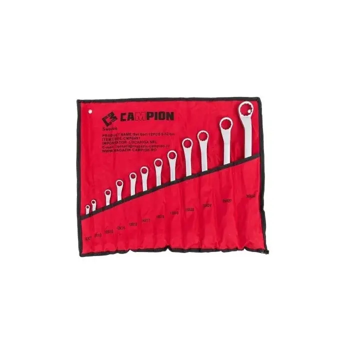 SET SORT CHEI FIXE 6-32 MM, 12 PIESE CAMPION CMP-0509 Ofertă de sezon