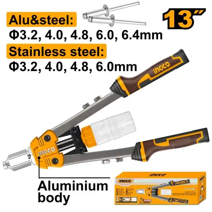 Preț redus Cleste Popnituri 13" INGCO HR131