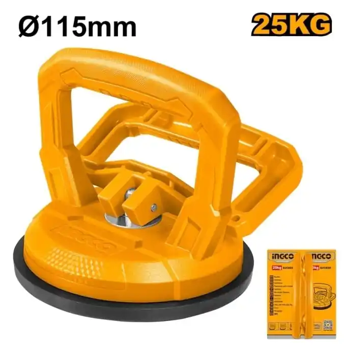 Ventuza simpla 115mm, ABS, 25kg, INGCO HSU012501 Noutate