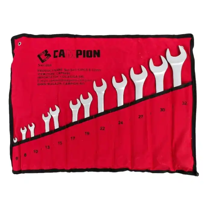 Lichidare de stoc SET SORT CHEI COMBINATE 6-32 MM, 12 PIESE CAMPION CMP-0495
