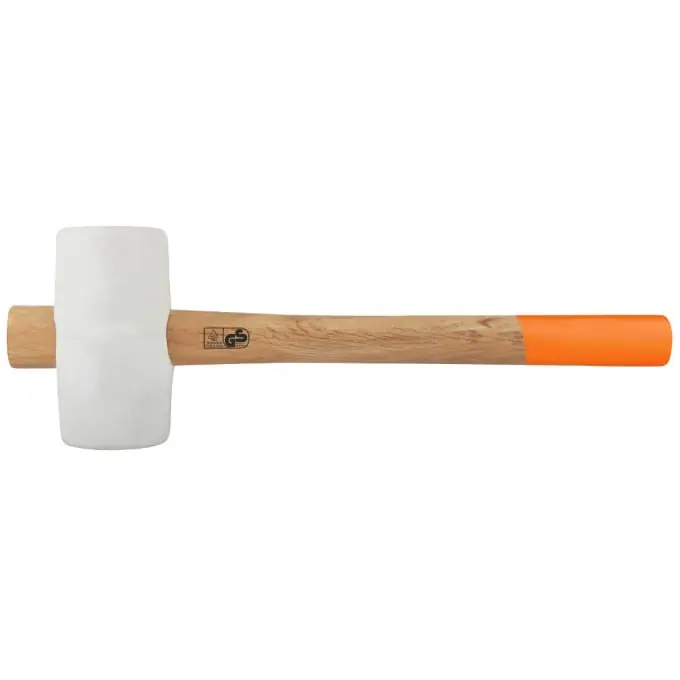 Ciocan Cauciuc Alb Coada Lemn 0.35 kg Bestseller