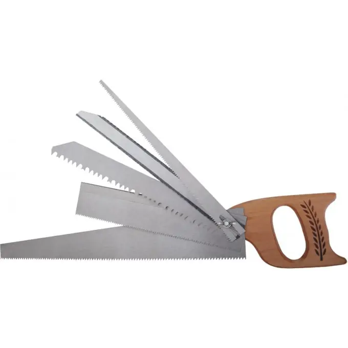 Reducere de preț Fierastrau Lemn 5 Panze Maner Lemn.