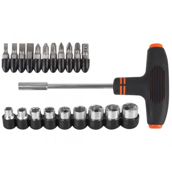 Transport gratuit Set Surubelnita T, 21 Piese Evotools 675947