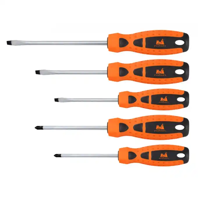 Reducere extra Set Surubelnite ETS 5 buc/set 75-150 mm Evotools 674256