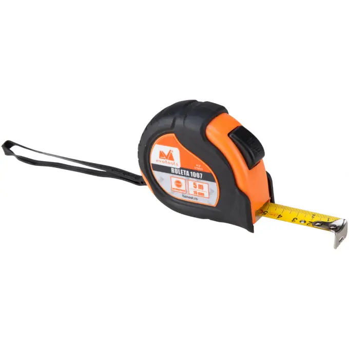 Chilipir Ruleta 10 m ETS Automentinere si Protectie 1007 / 25 mm