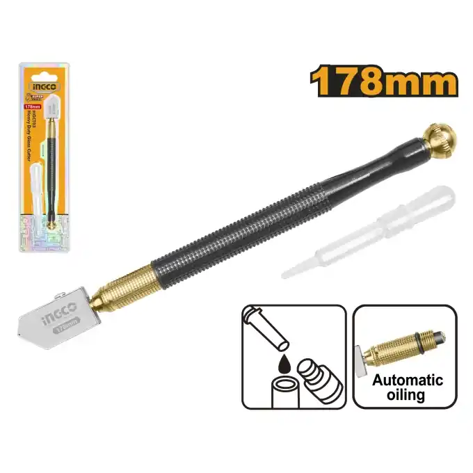 Preț mic Diamant Sticla cu Maner Metal Sistem Ungere