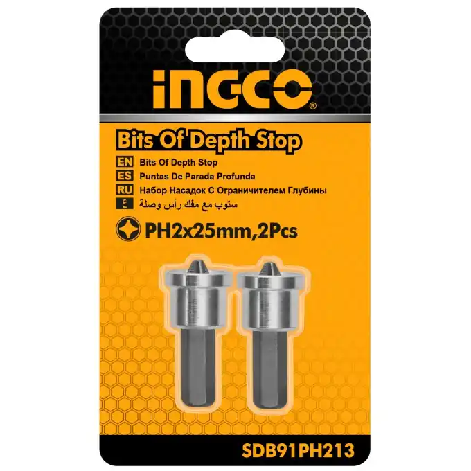 Reducere de preț Set Biti Rigips 2buc INGCO SDB91PH213 – Eficienta si Precizie la Infiletari in Gips Carton