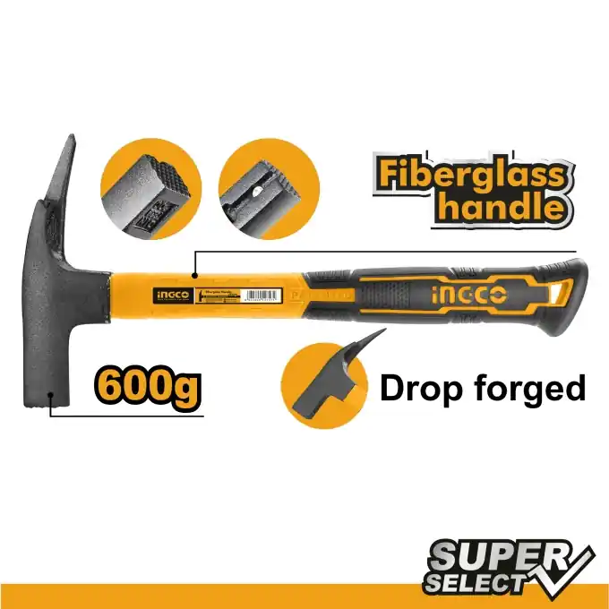 Ciocan cu 1 Colt 600g Maner Fibra Magnet Cumpărături sigure