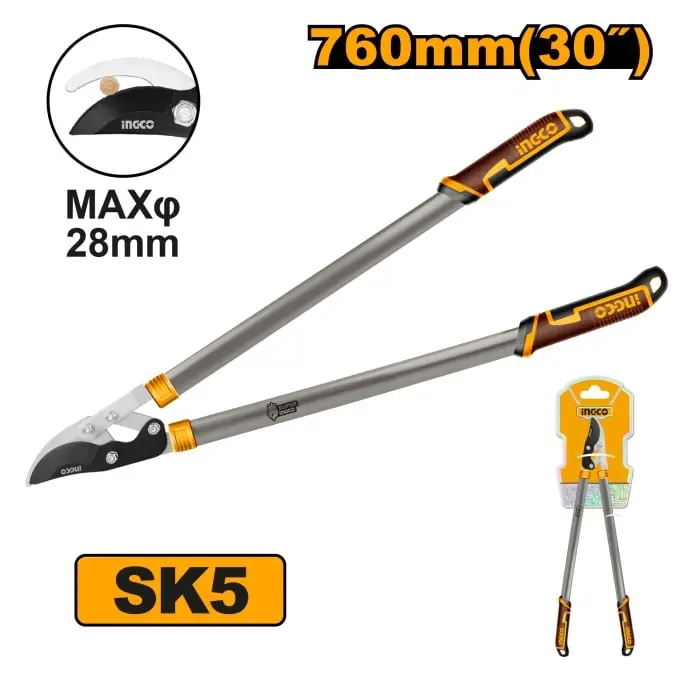 Foarfeca Pomi 760mm, Lama Teflonata, Otel Carbon, INGCO HLT7401 – HLT7401 Premium