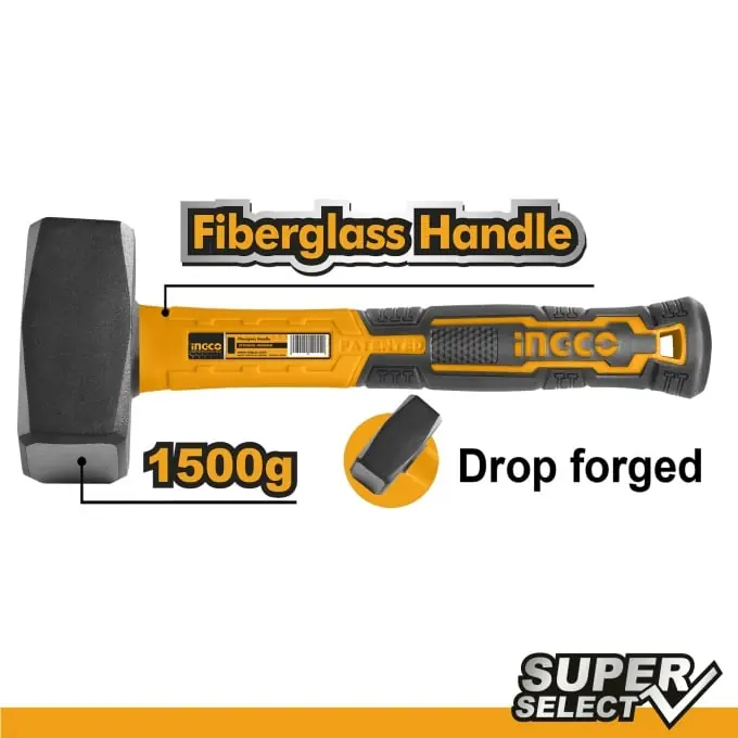 Cel mai bun preț Ciocan Drept cu Maner Fibra 1.5kg