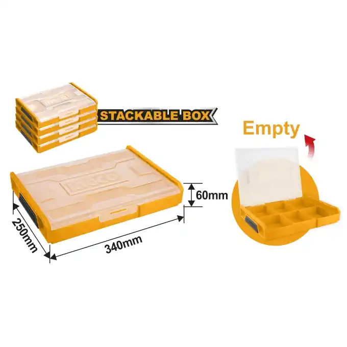 Reducere de preț Cutie Depozitare Modulara INGCO HKTV01