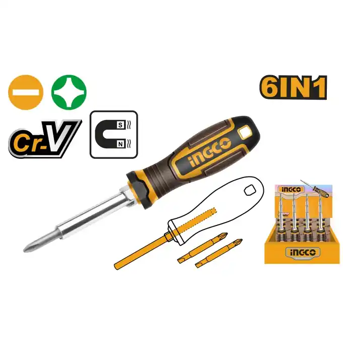 Ofertă specială Surubelnita 6 in 1 Material CR-V