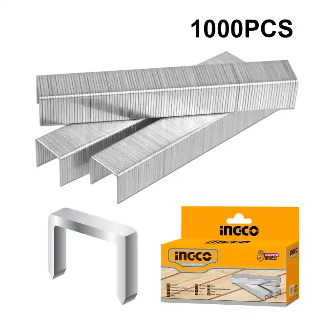 Nu rata Capse 1000 buc 8x11/3x1.2 mm INGCO STS0208