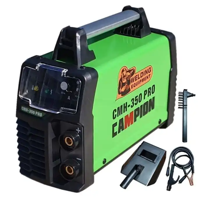 *REDUCERE* Aparat invertor sudura 350A, profesional, 1,5-6mm, ip21s, clasa B, CMH 350AH PRO Campion CMH350 Plată securizată