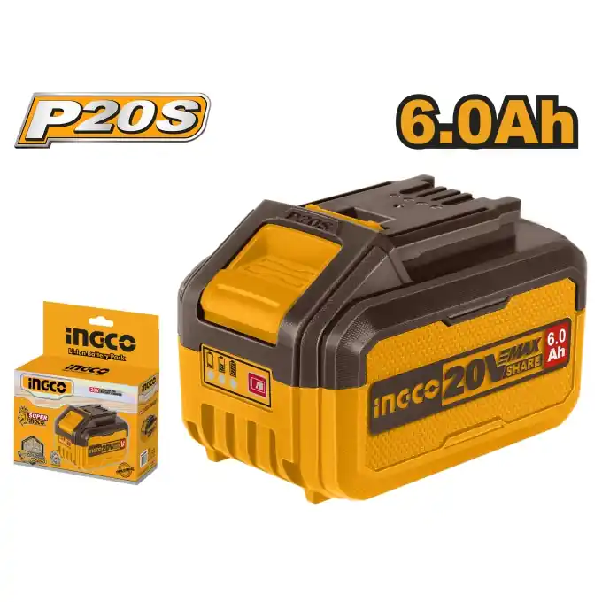 Baterie (Acumulator) 20V 6Ah P20S Ingco FBLI2060 Livrare rapidă
