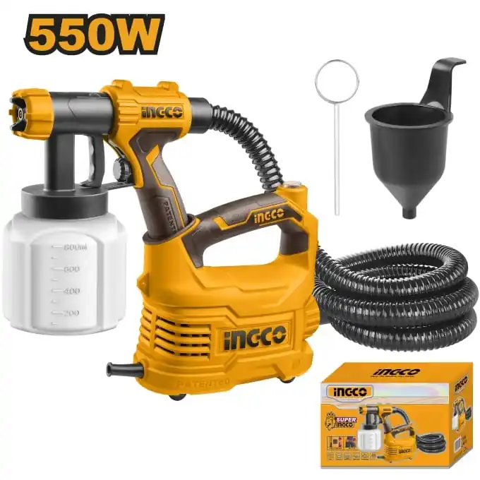 Premium Pistol Electric de vopsit cu Compresor 550W Ingco SPG5008