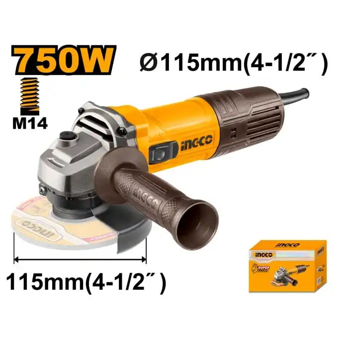 Flex Polizor Unghiular 750W 115mm Ingco AG75028 Promoție