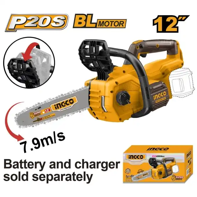 Drujba electrica Motofierastrau 300mm, 20V brushless fara acumulator Ingco CGSLI20128 Popular