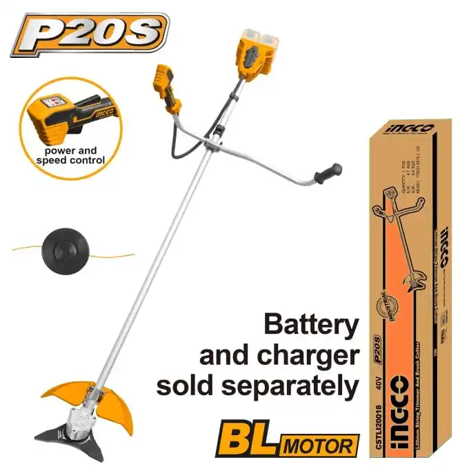 Motocoasa trimmer electric 40V brushless, 7500rpm, fara acumulator INGCO CSTLI20018 Ofertă limitată