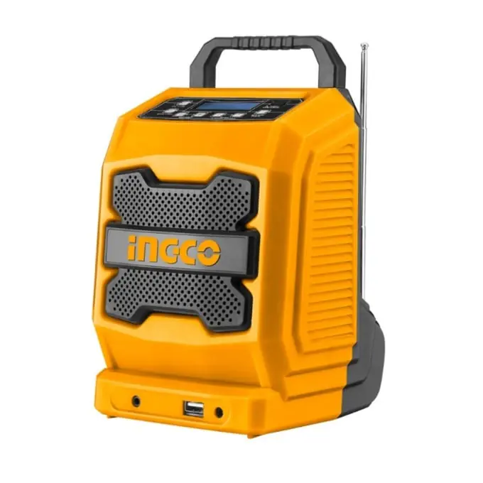 Boxa Portabila 20V aux/bluetooth 4.0 fara acumulator, Ingco CJRLI2001 Ieftin