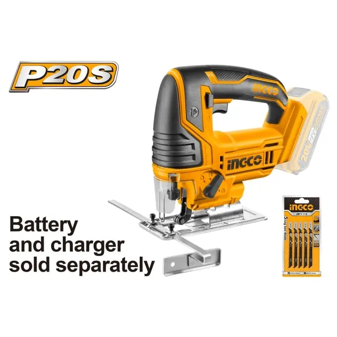 Fierastrau Pendular 20V - fara acumulator, 5 lame, Ingco CJSLI8501 Disponibil imediat