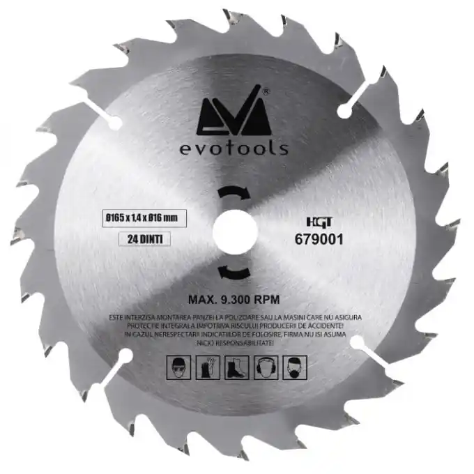 Disc Fierastrau Circular One Epto 165 x 1.4 x 16 mm, compatibil: 678488 Livrare rapidă