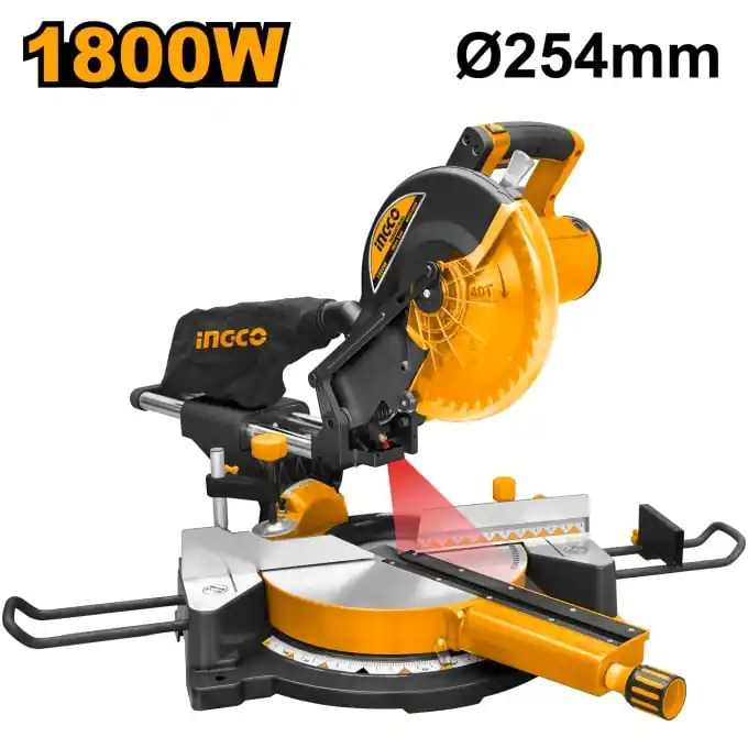 Livrare rapidă Fierastrau Circular stationar 1800W, 235mm, FIX cu Suport Mobil, 4500 rpm Ingco BM2S18004