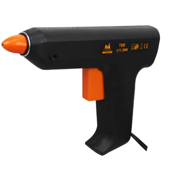 Preferatul clienților Pistol Pentru Lipit Plastic 78 w; Evotools 647049