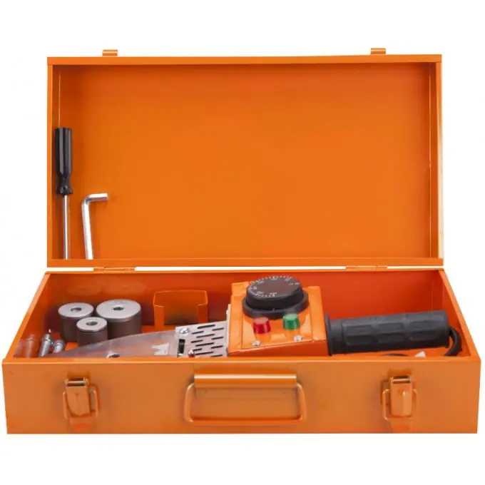 Trusa aparat sudura tevi PPR Epto A EVOTOOLS 681010, 800W, temperatura max 300°C, bacuri Ø20/25/32, valiza metalica Ofertă de sezon