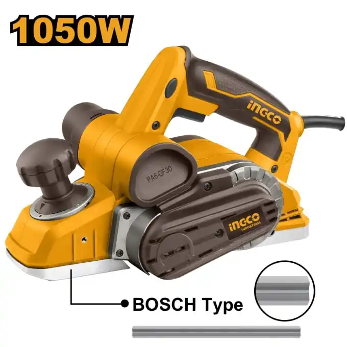 Promoție Rindea Electrica 1050W 82x3 mm, Ingco PL10508