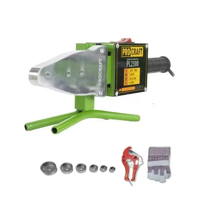Trusa aparat plita sudura PPR 1500W, 300 grade, Procraft PL2300 Bestseller