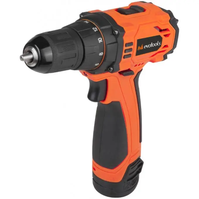 Masina de Gaurit si Insurubat cu Acumulator CD 10.8 V Li-Ion 2 Ah EPTO 10.8-2B v Evotools 677743 Reducere de preț