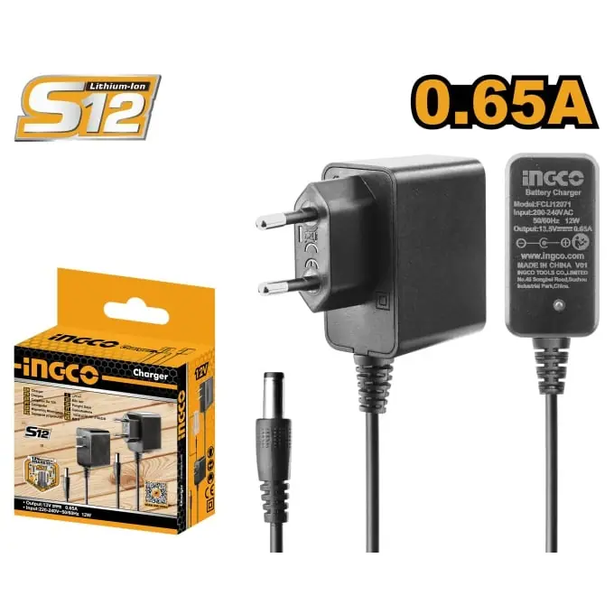 Incarcator 12v Baterie S12 Ingco FCLI12071E Bestseller