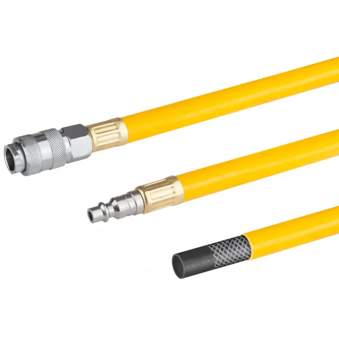 Lichidare de stoc Furtun Aer Comprimat Conectare Rapida 1/4; 10 m Evotools 630080