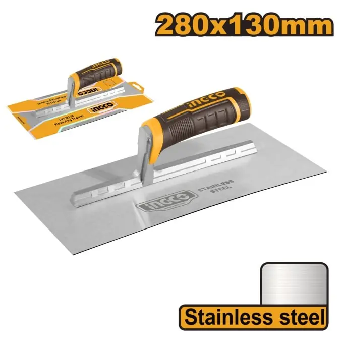 Gletiera Dreapta 280x130mm INGCO HPT28138 – Maner Ergonomic, Suport Aluminiu Retur ușor