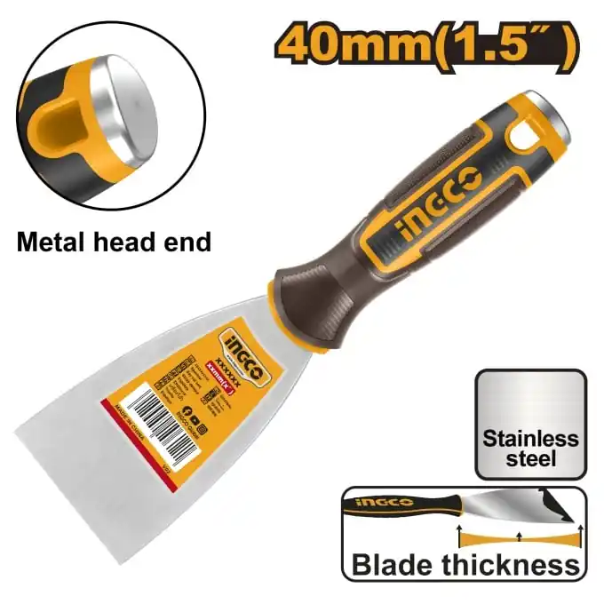 Spaclu Otel Inoxidabil 40mm INGCO HPUT08040 Retur ușor