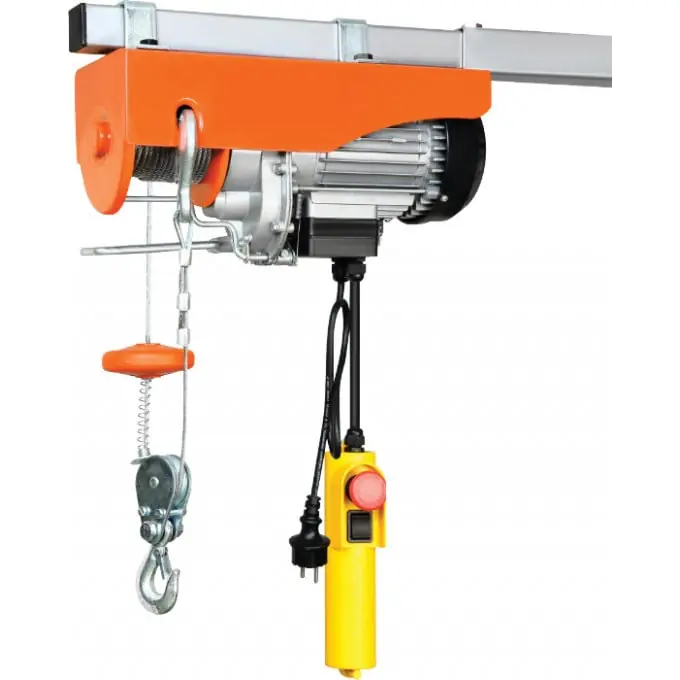 Cumpărături sigure Electropalan 1000W, sarcina maxima 500kg, viteza 8m/min, protectii multiple, Epto EvoTools 673609
