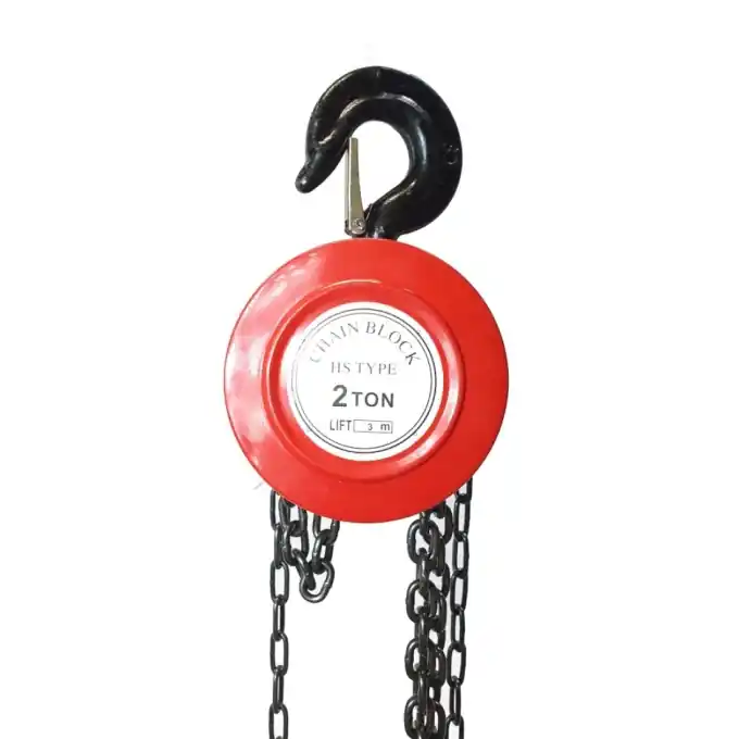 Macara manuala cu lant 2 tone, lungime lant 3m, sistem siguranta, Craft-Tec MX381 Cumpără online